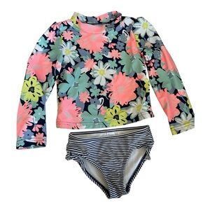 4t floral swimsuit